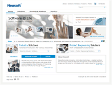 Tablet Screenshot of neusoft.de