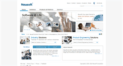 Desktop Screenshot of neusoft.com
